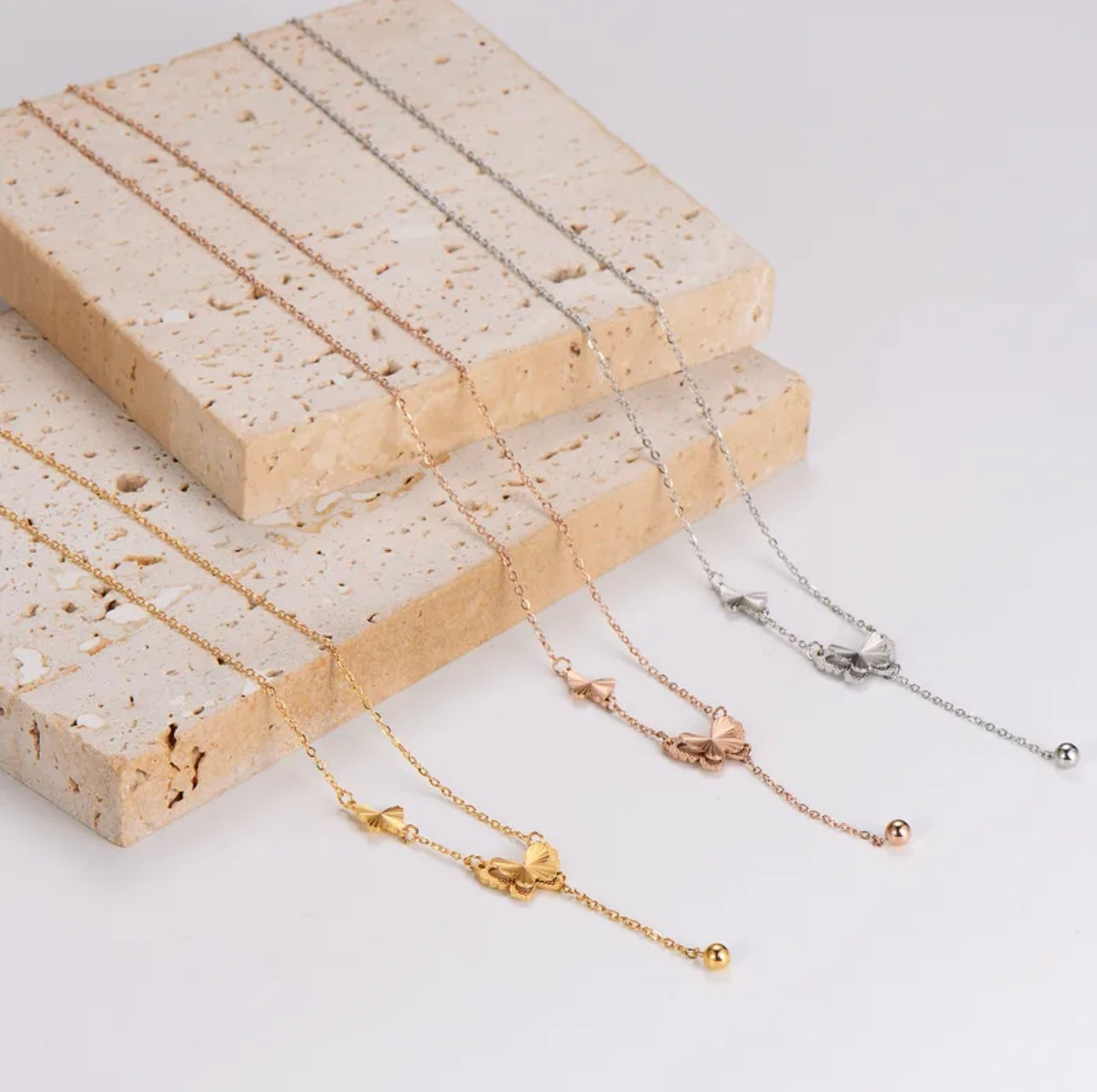 Butterfly Round Necklace