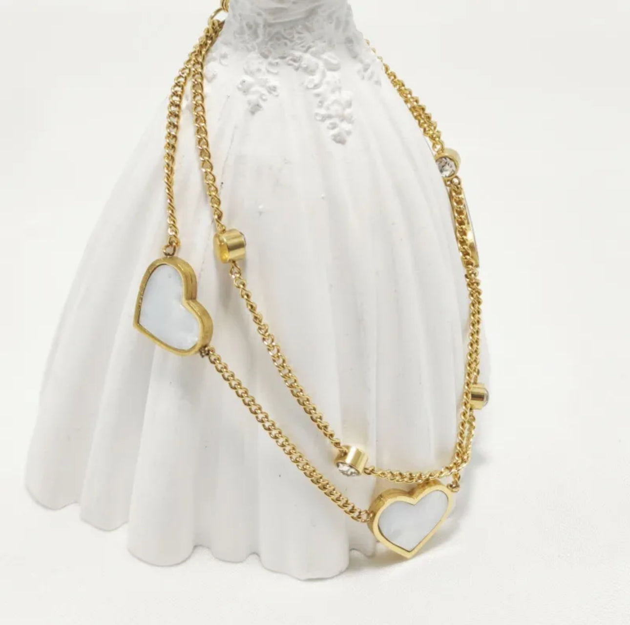 Elegant Heart Bracelet