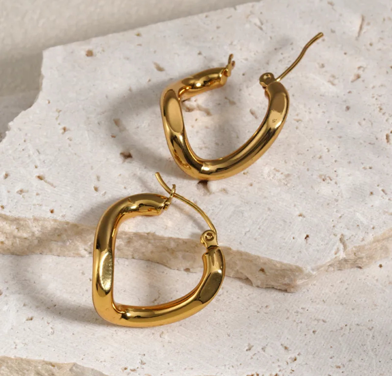 Geometric Hoop Earrings