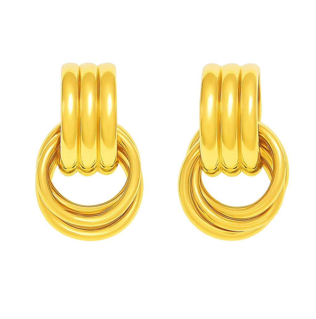 Vacation Luxe C-Shape Earrings