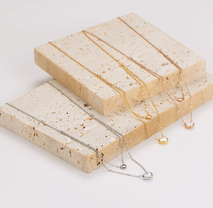 Two-Layer Heart Necklace