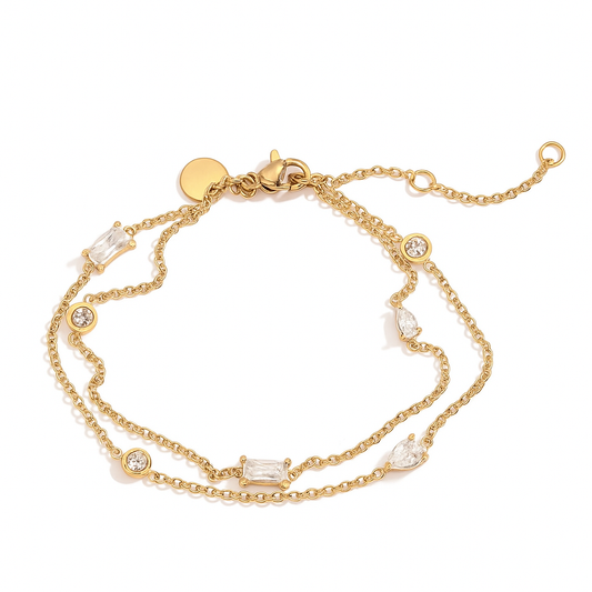 Geometric Cable Bracelet