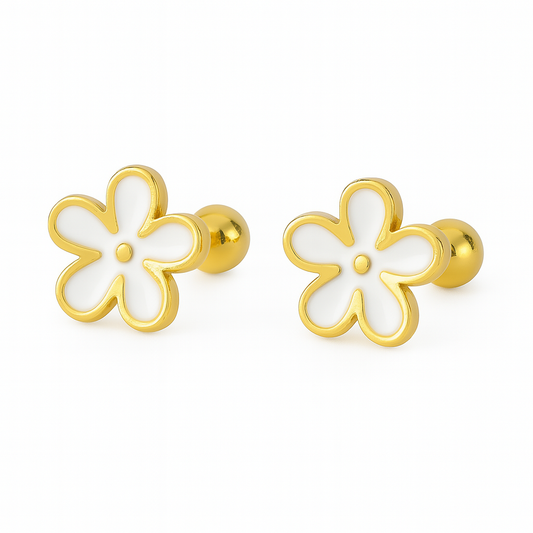 Blossom Shine Flower Studs