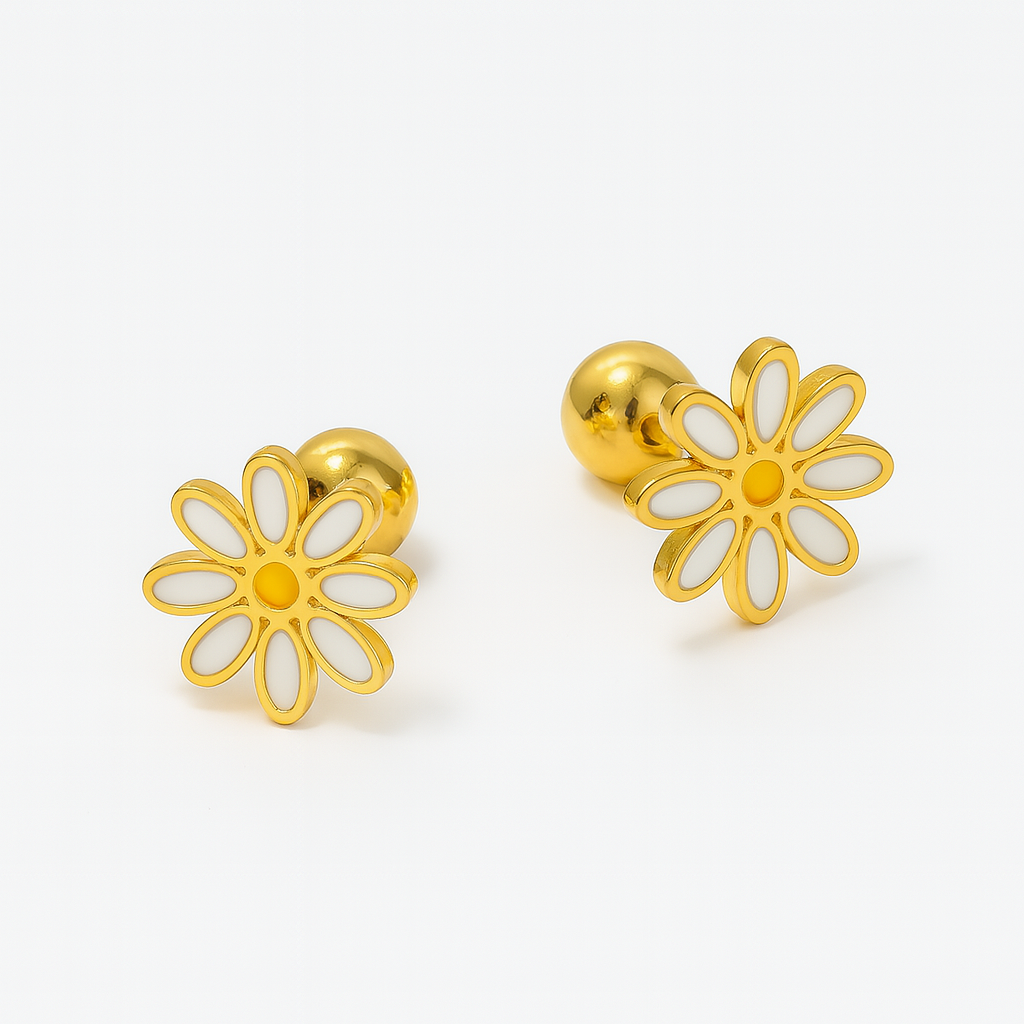 Blossom Shine Flower Studs
