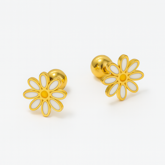 Blossom Shine Flower Studs