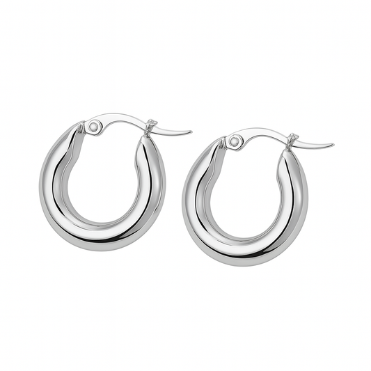 Everyday Round Gold Earrings